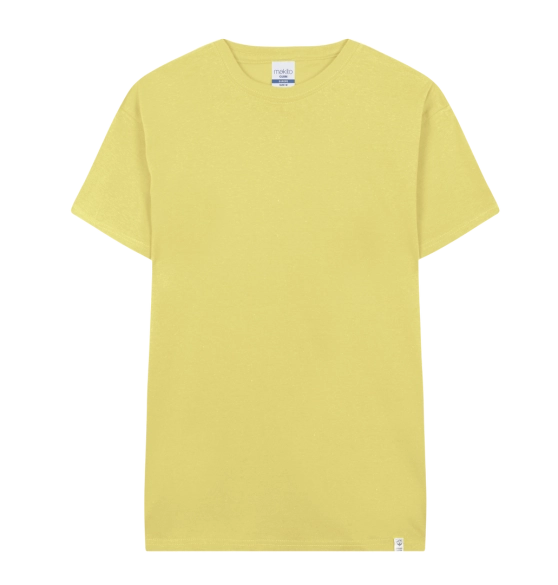 T-Shirt coloris pastel en coton bio 150gr "Meivar"