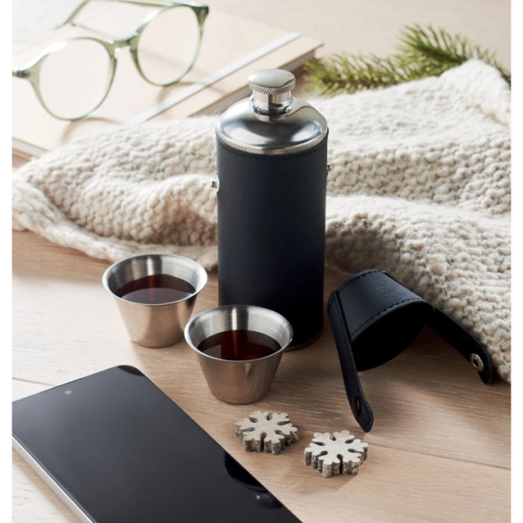 COCOON, Bouteille avec gobelets