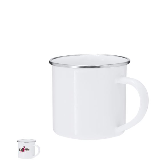 Tasse métal sublimation 200ml "Platorox"