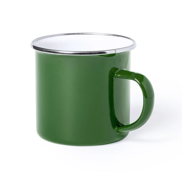 Tasse métallique design rétro 380ml "Larenda"