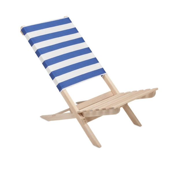 MARINERO, Chaise de plage pliable en bois