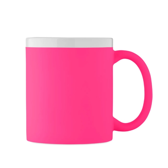 MUGIVA, Mug en céramique 300ml coloris fluo