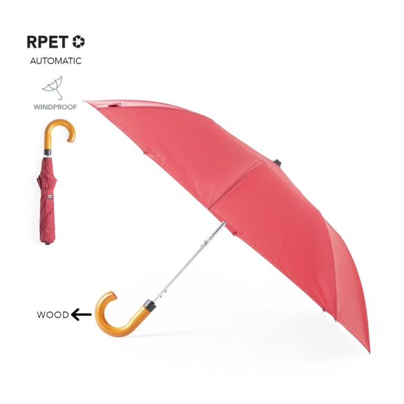 Parapluie pliable manche cannes Ø100cm "Origop"