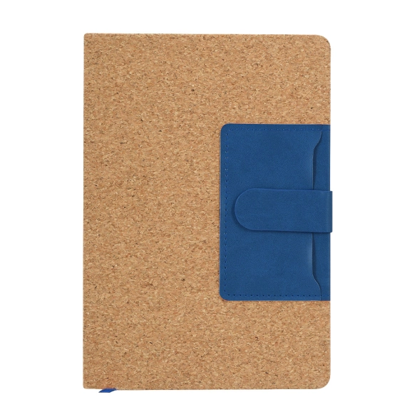 Bloc notes A5 avec porte-cartes "Rosignan"