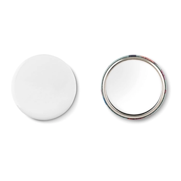 MIRROR, Pins en métal avec miroir