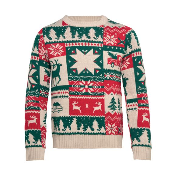 SHIMIS XL, Pull de Noël tricoté L-XL