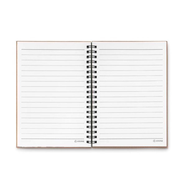 PIEDRA, Cahier à spirales 70 feuilles.