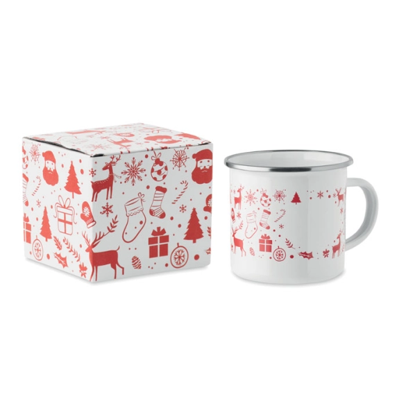 SEASOMEL, Mug de Noël en émail 300ml