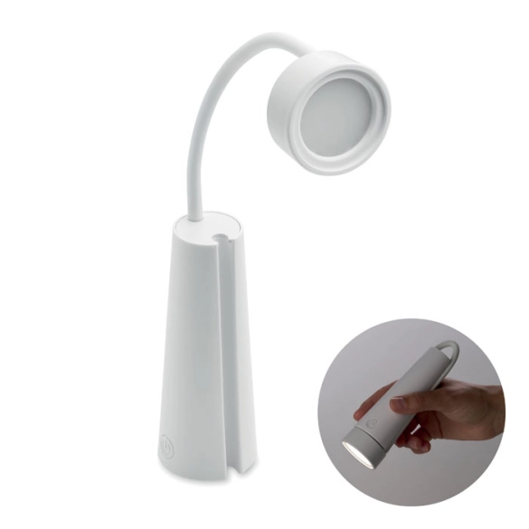 TORCHLAMP, Lampe de bureau torche 2 en 1
