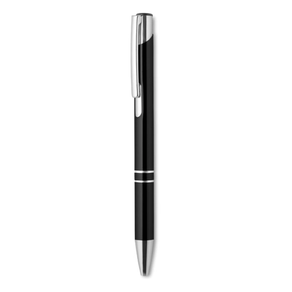 Stylo en aluminium et encre noire "Bernal"