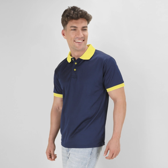 Polo technique bicolore 180gr "Dernate"