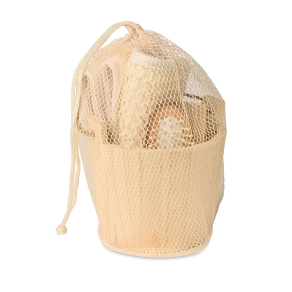 SELFCARE, Coffret de bain baquet en bois