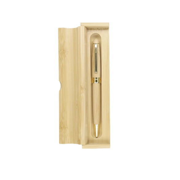 Stylo bambou avec coffret "Kadan"