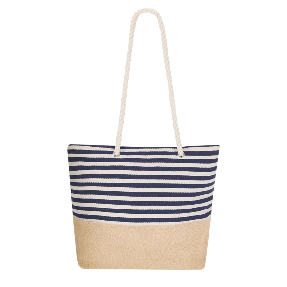 Sac de plage en jute et coton 450g Ivyx