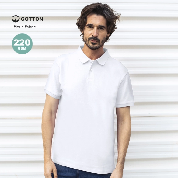 Polo unisexe en coton 220gr "Virose"