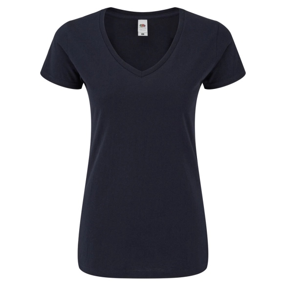T-Shirt Femme Couleur Iconic V-Neck
