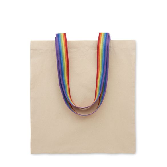 Sac shopping anses arc en ciel "Aurora"