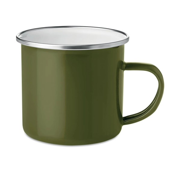 Mug vintage en métal émaillé 350ml "Gap"