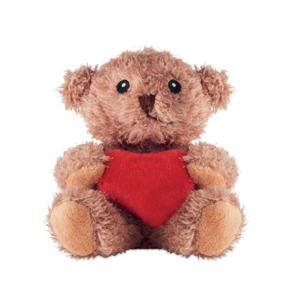 CUDDLE, Petit ours peluche avec cœur