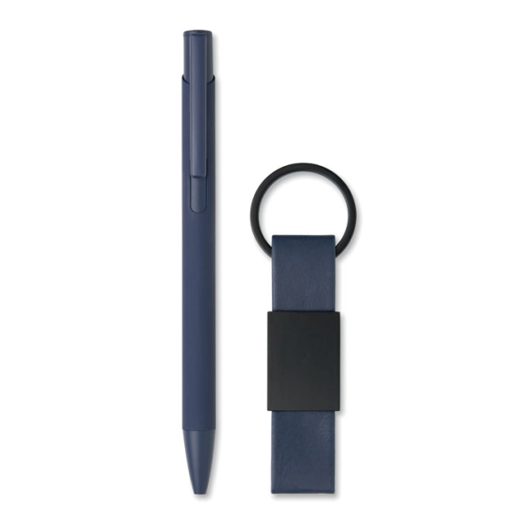 ESCRI SET, Set stylo à bille et porte-clés en