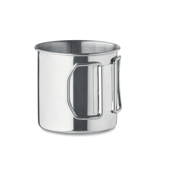 Mug acier inox avec poignée pliable 330ml "Bonus"