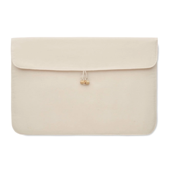 Pochette ordinateur 15" en coton "Doha"