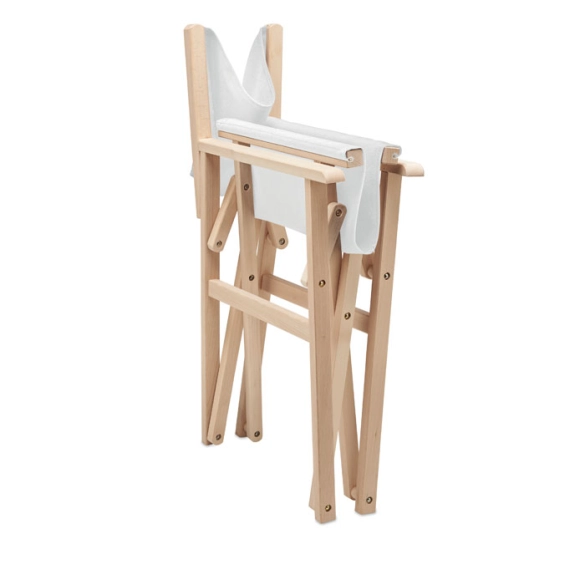 RIMIES, Chaise de plage pliable en bois