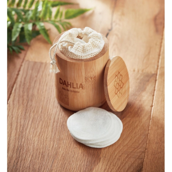 BELLA, Set de pads en fibre de bambou