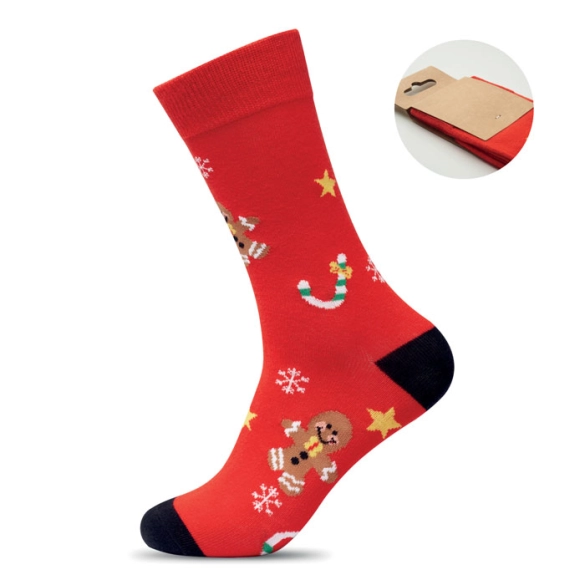 SOC LARGE, Paire de chaussettes de Noël L