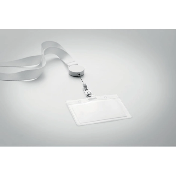 ZIP LANYARD, Lanyard avec badge extensible