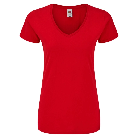 T-Shirt Femme Couleur Iconic V-Neck