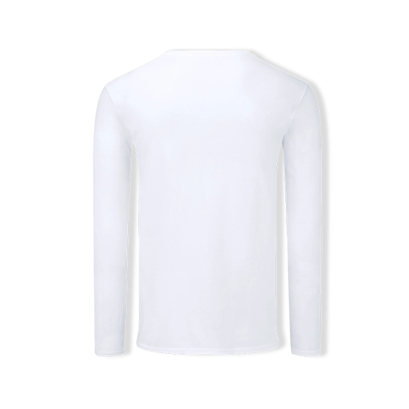 T-Shirt Adulte Blanc Iconic Long Sleeve T