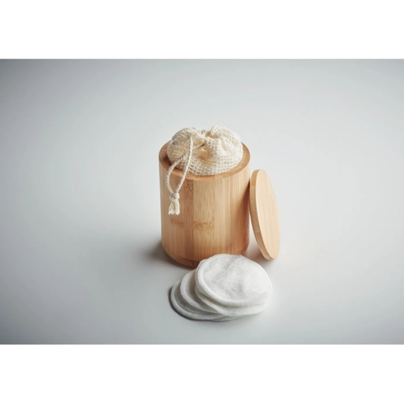 BELLA, Set de pads en fibre de bambou