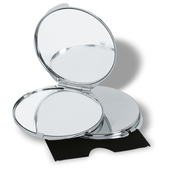 Double miroir chromé "Tidil"