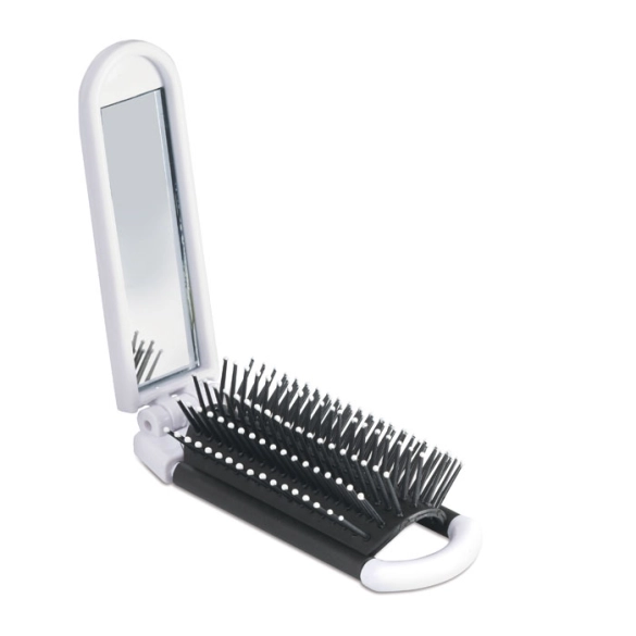 Brosse pliable avec miroir "Capucine"