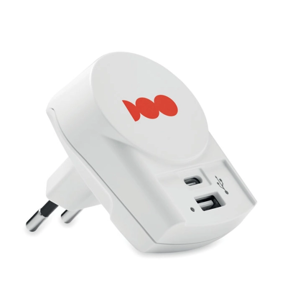 Chargeur avec 2 ports usb "Jorjic"