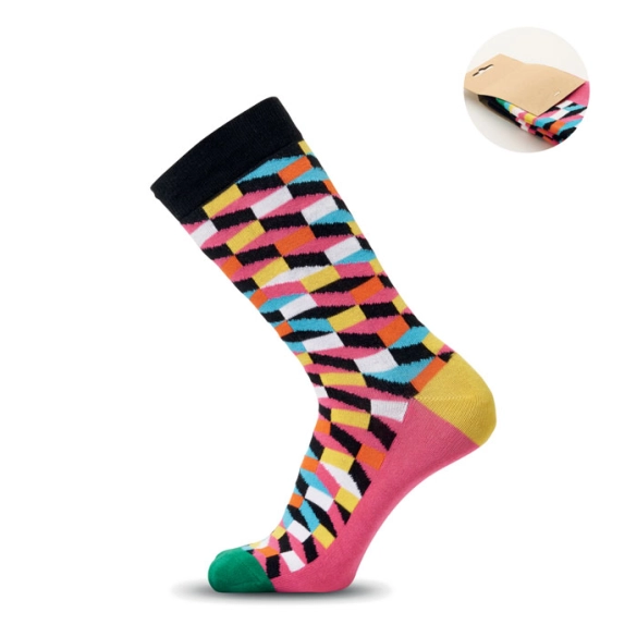 FUNNY M, Chaussettes motifs amusants M