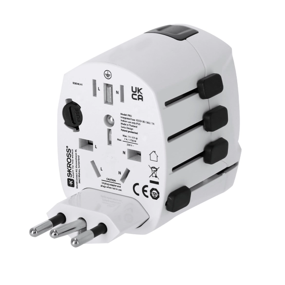 Adaptateur Voyage Universel Skross PRO 3-POLE