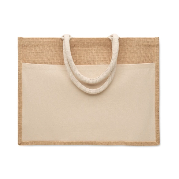 BAGA, Sac shopping en jute