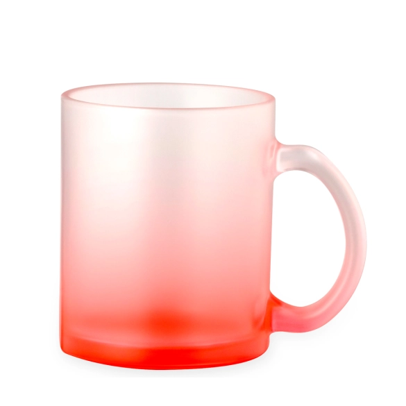 Tasse en verre mat sublimation 350ml "Cumba"