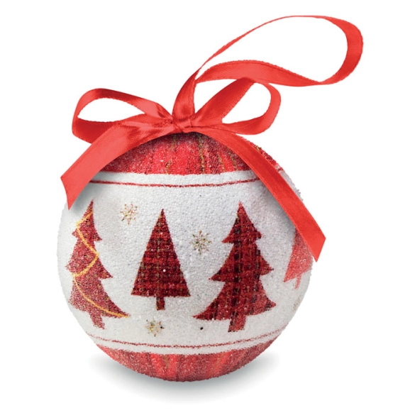 SNOWY, Boule de Noël et boîte.