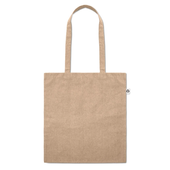 Sac shopping en polyester et coton recyclé 140gr "Verona"