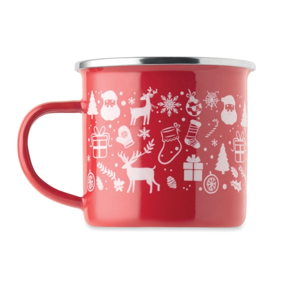 SEASOMEL, Mug de Noël en émail 300ml