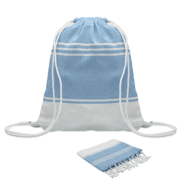 Fouta et sac assorti "Quinox"