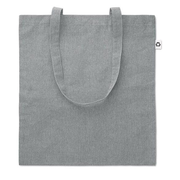 Sac shopping en polyester et coton recyclé 140gr "Verona"