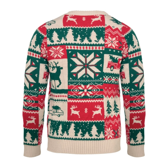 SHIMIS, Pull de Noël tricoté S-M