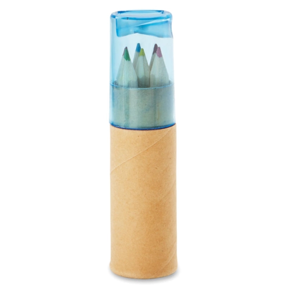 PETIT LAMBUT, Tube de 6 crayons de couleur