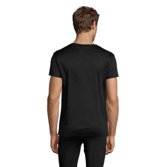 T-shirt unisexe col rond personnalisé 130gr "Santiago"