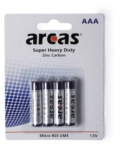 Blister 4 Piles 1,5V AAA/ R03