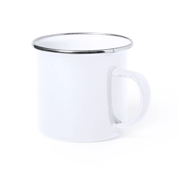 Tasse métallique design rétro 380ml "Larenda"